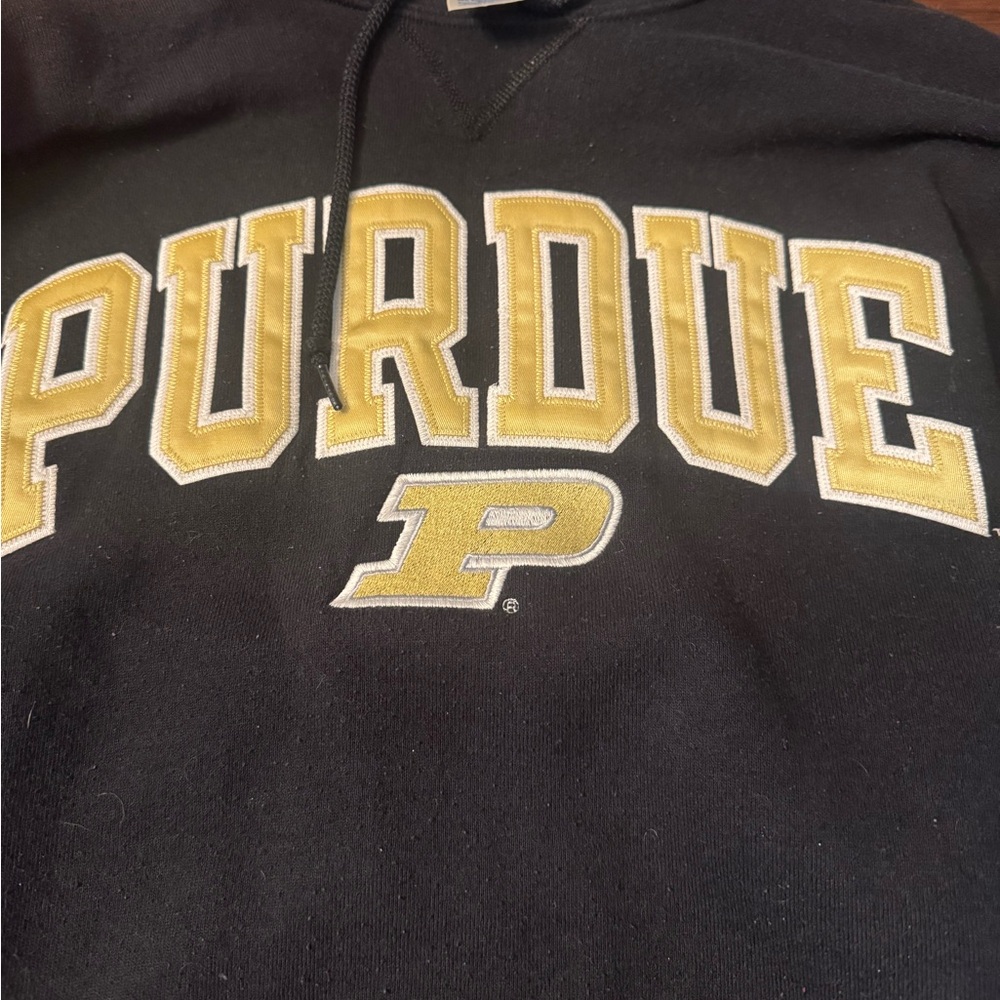 Russell Athletic Black Purdue Sweatshirt - Picture 2 of 3